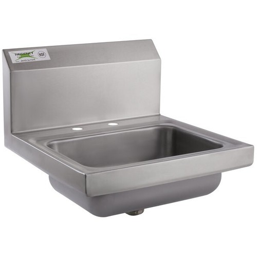 L wall mounted hand - 17"w,